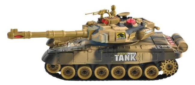 Battle tank with remote control - set of 2 pieces 74008