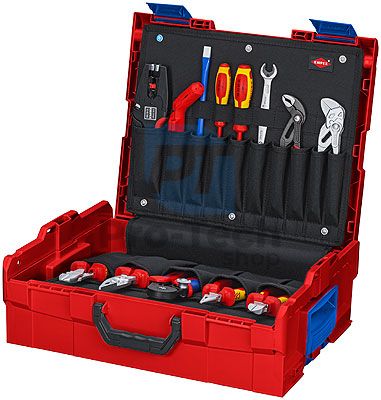 Box Electro with tools 63pcs KNIPEX 13422