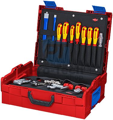 Tool box with tools 52pcs KNIPEX 13423