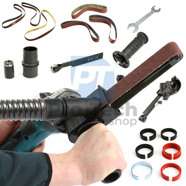 Grinding head for angle grinder with accessories 40204