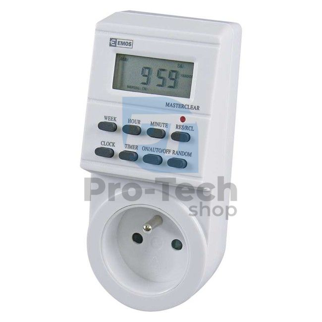 Timer - digital switching socket TS-EF1 70759