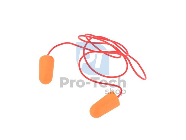 Hearing protector, earplugs with fiber 50pcs 06430