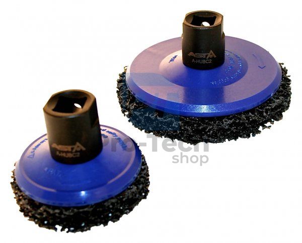 Cleaning brushes for wheels and hubs 2pcs pro Asta A-HUBC2 05988