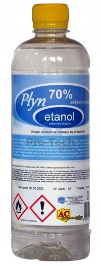 Cleaner with 70% ethanol 500ml 12506