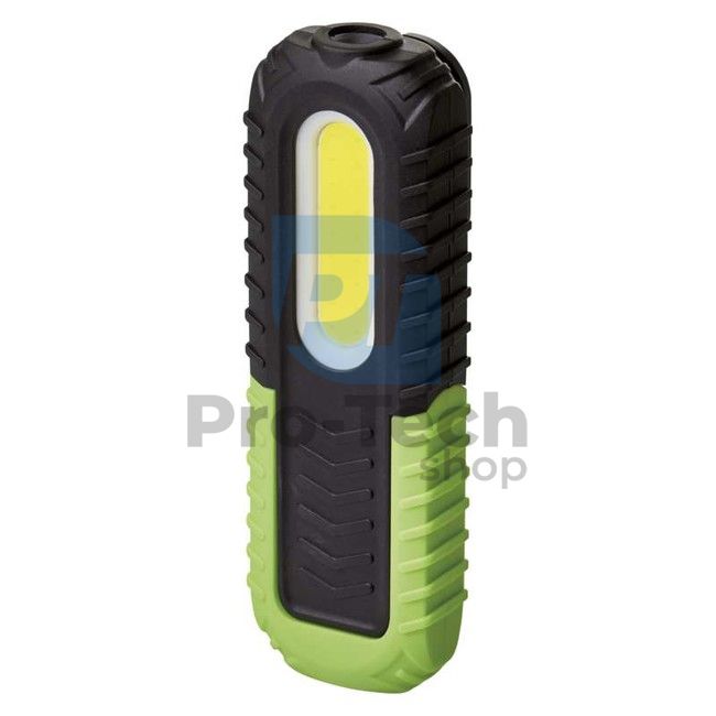 COB LED + LED rechargeable work Flashlight P4531, 400 lm,2000 mAh 71924