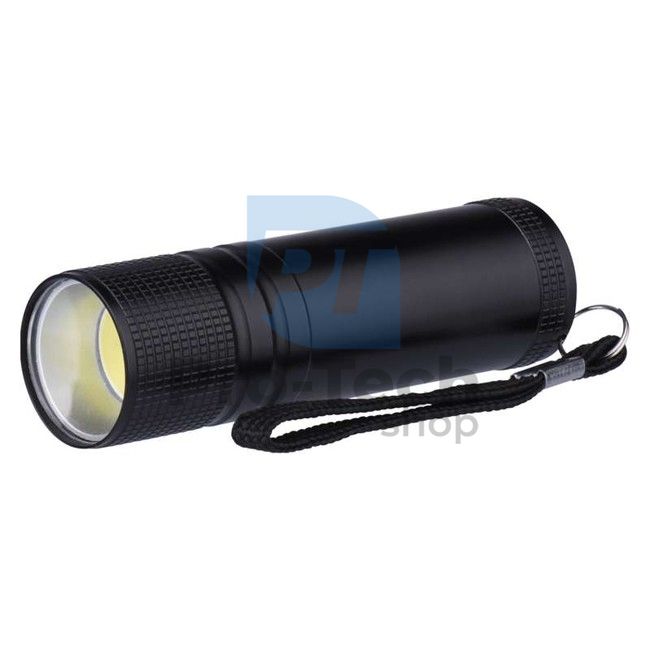 COB LED hand metal torch P3894, 100 lm, 3× AAA 70436