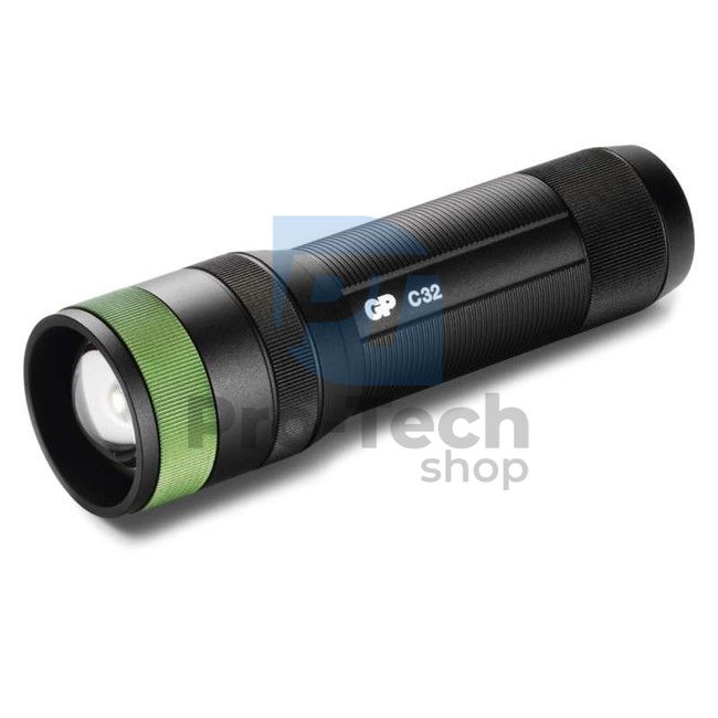 CREE LED handheld flashlight GP C32, 300 lm, 3× AAA, focus 71892