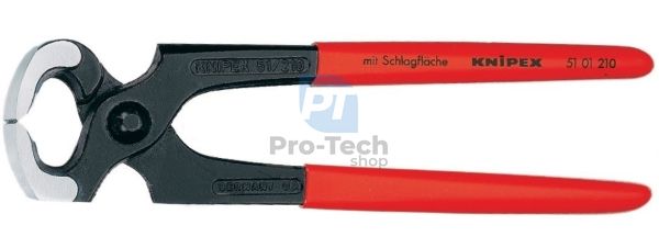 Cutting pliers with hammer and dipped handle 210 mm KNIPEX 08117