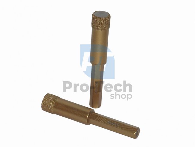 Diamond crown drill bit for tiles and stone 12mm HEX 02521