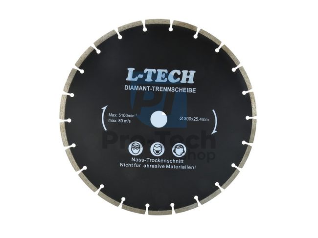 Diamond Blade SEGMENT 300mmx8mmx25.4mm 09510