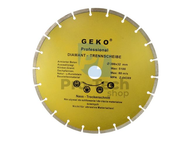 Diamond Blade SEGMENT 300x8x32mm 09447