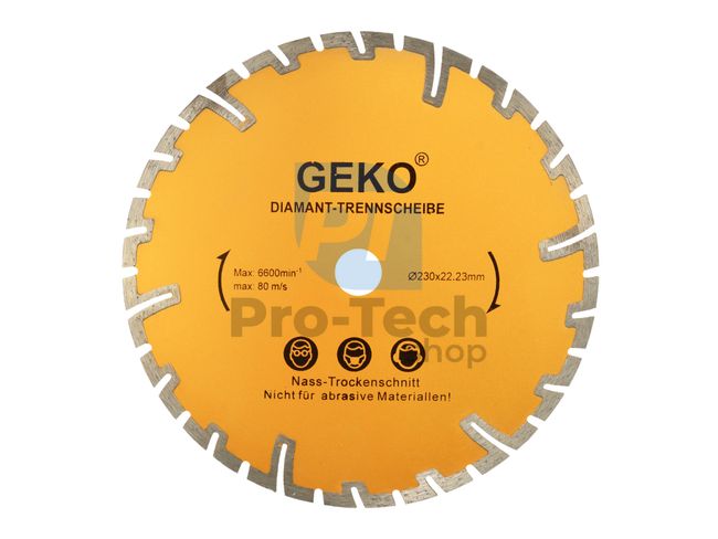 Diamond cutting disc 230x8x22,2mm 12760