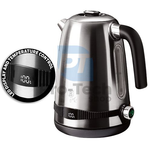 Digital electric kettle 1,7l STAINLESS STEEL 20549