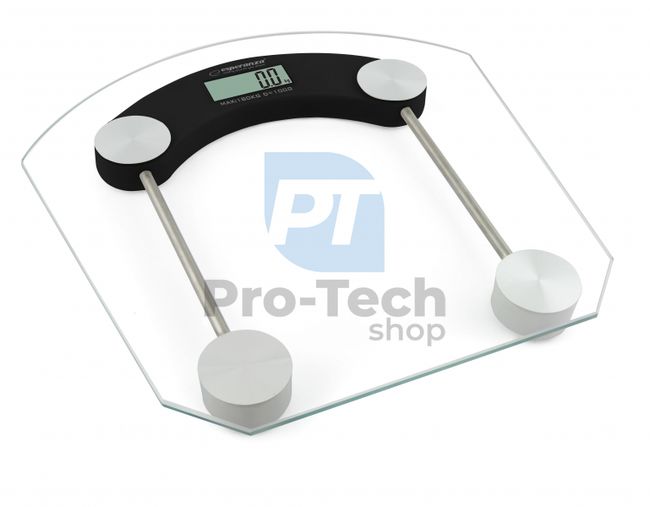 Digital personal scale PILATES, black 72579