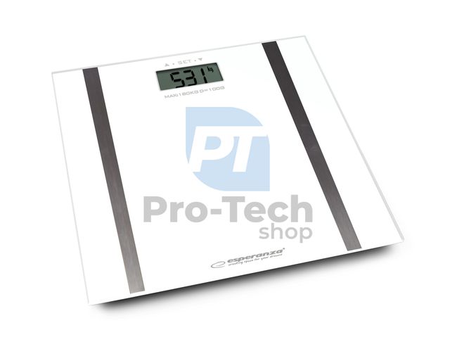 Digital body fat scale SAMBA, white 72589