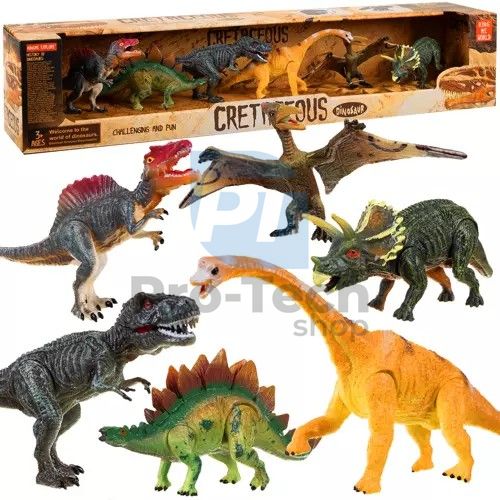 Dinosaurs: Movable Figures - 6 Pieces by Kruzzel 74112