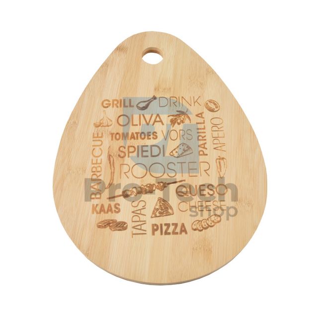 Bamboo cutting board 35x25cm 53503