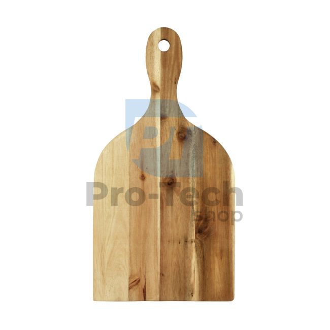 Wooden cutting board 38x20cm with handle 53916