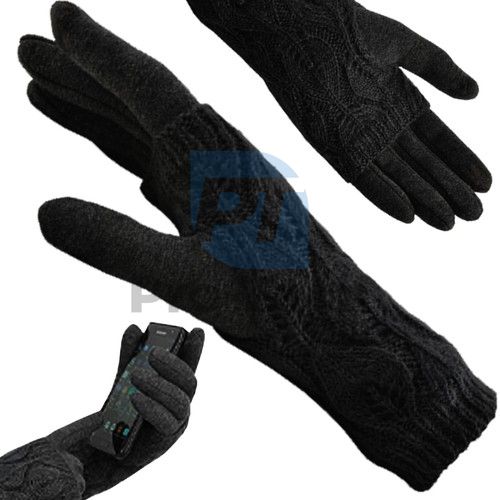 Touchscreen gloves R6413 - black 74122