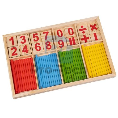 Wooden counting sticks Kruzzel 22447 75769