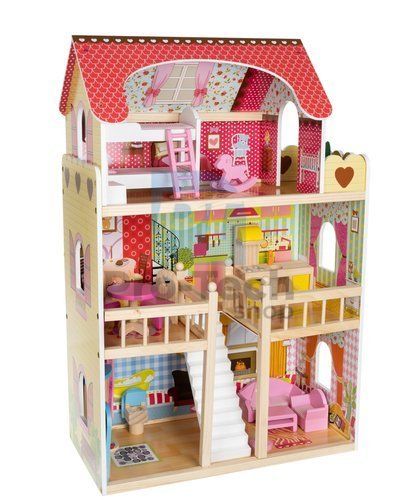 Wooden dollhouse D11252 74162