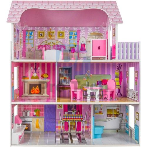 Wooden dollhouse - Villa Kruzzel 22018 75777