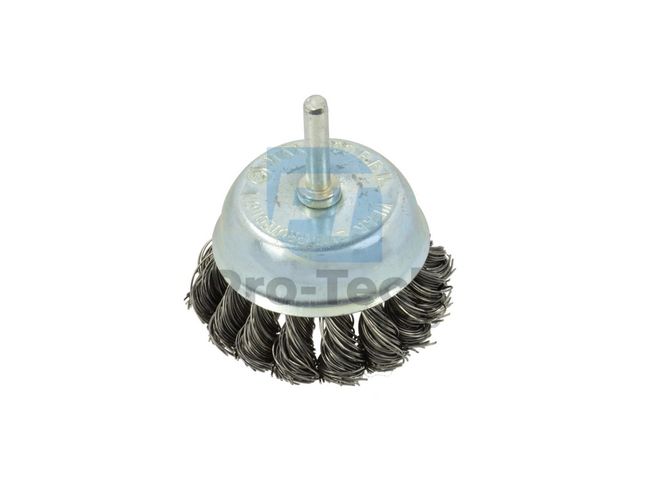 Wire brush for drill 75mm 01530