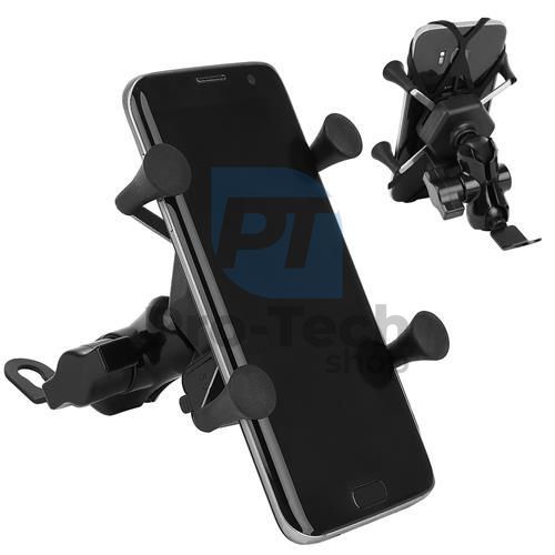 Mobile phone holder with charger for motorcycles 74173