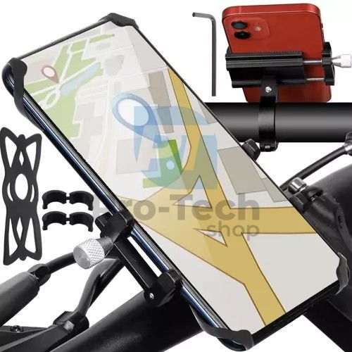 Bike phone holder with rubber strap U18282 74178