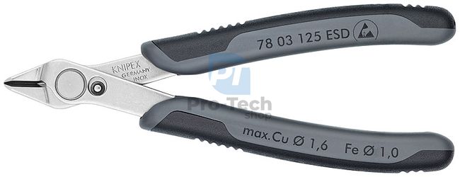 Electronic Super Knips® pliers ESD 125mm KNIPEX 13471