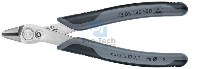 Electronic Super Knips® XL ESD pliers 140mm KNIPEX 13473