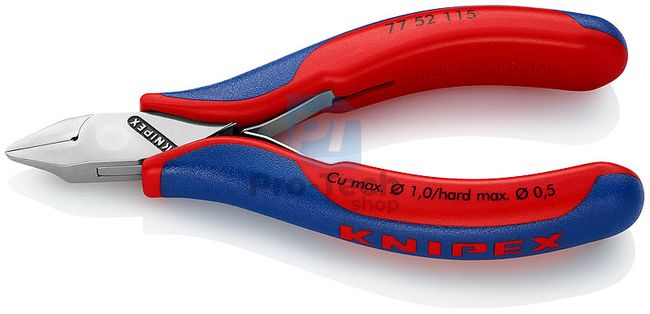 Electronics side drill pliers 115mm KNIPEX 13454