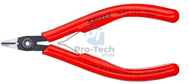 Electronics side cutter pliers 125 mm type 3 KNIPEX 08276