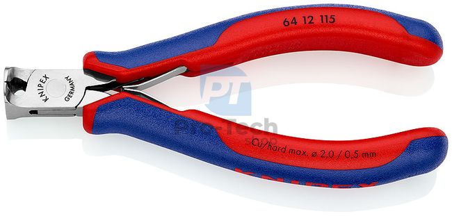 Electronics pliers frontal 115 mm with multi-component handles type 2 KNIPEX 08128