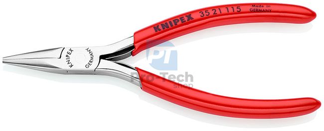 Electronics pliers 115 mm with half-round jaws KNIPEX 07896