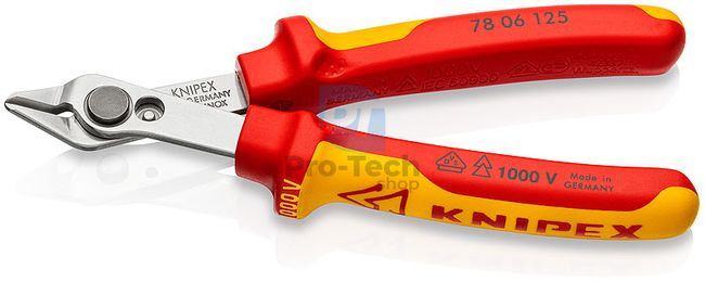 Electronic Super Knips® insulated pliers 125mm KNIPEX 16042