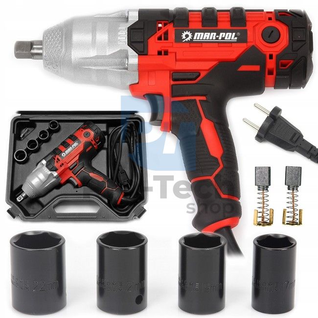 Electric Impact Wrench 450 W 720 Nm 1/2" 09502