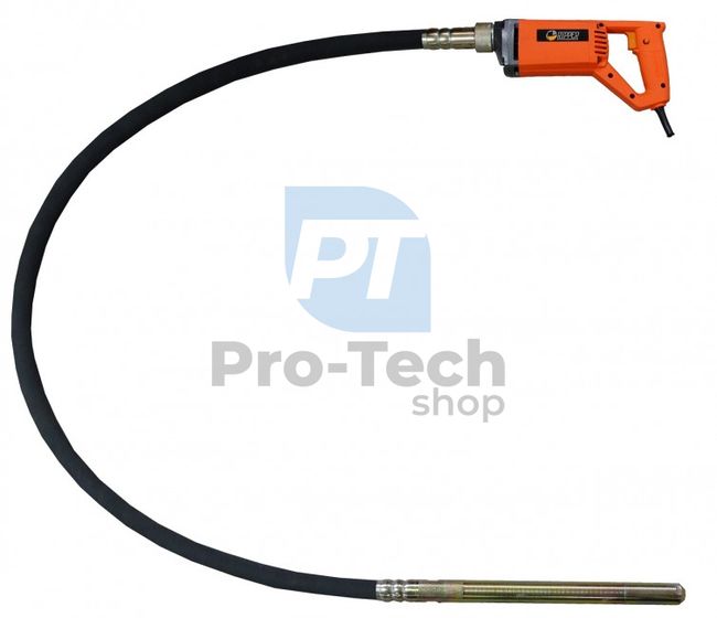 Electric concrete vibrator 1250W with hose 02564