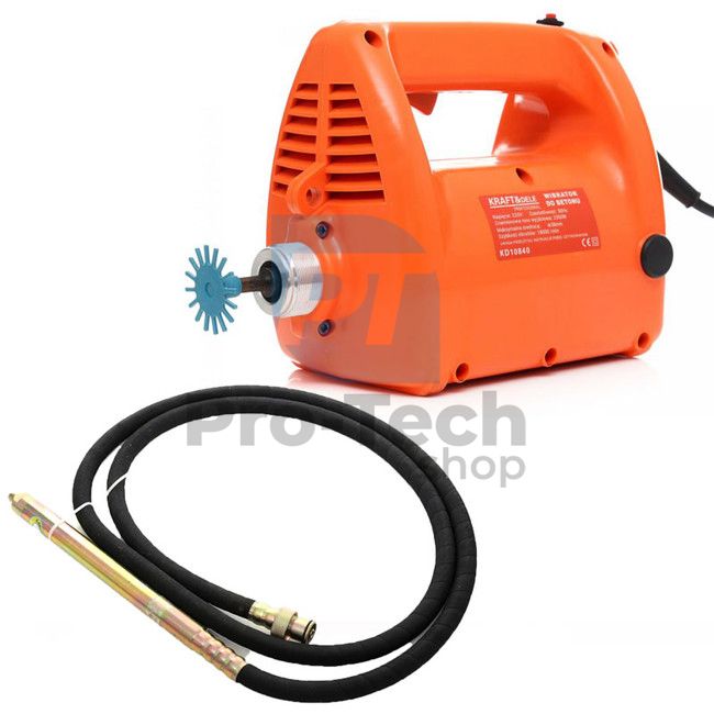 Electric concrete vibrator 2350W with hose 10470