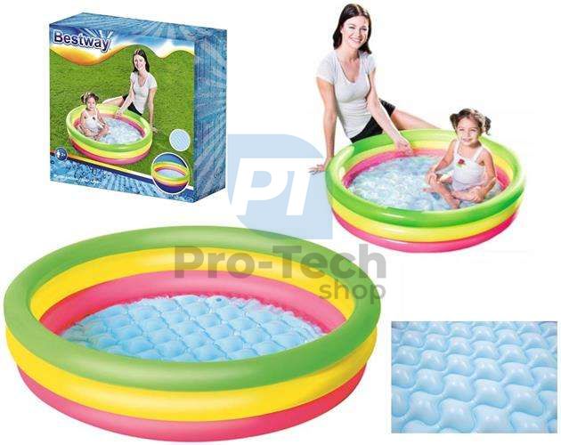 Colourful inflatable children's pool BESTWAY 51104 74239