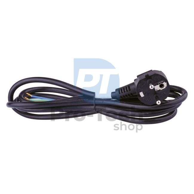 Flexo PVC cord 3×0,75mm2, 2m, black 70319