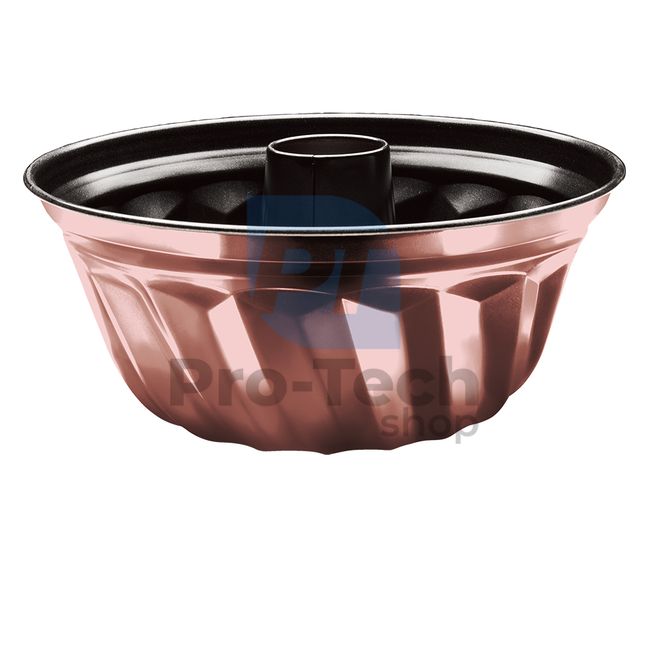 Mould for bundt cake with titanium surface 25cm PINK 19950