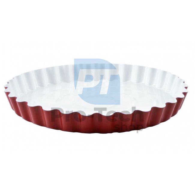 Cake tin with ceramic surface 28cm Red 53879