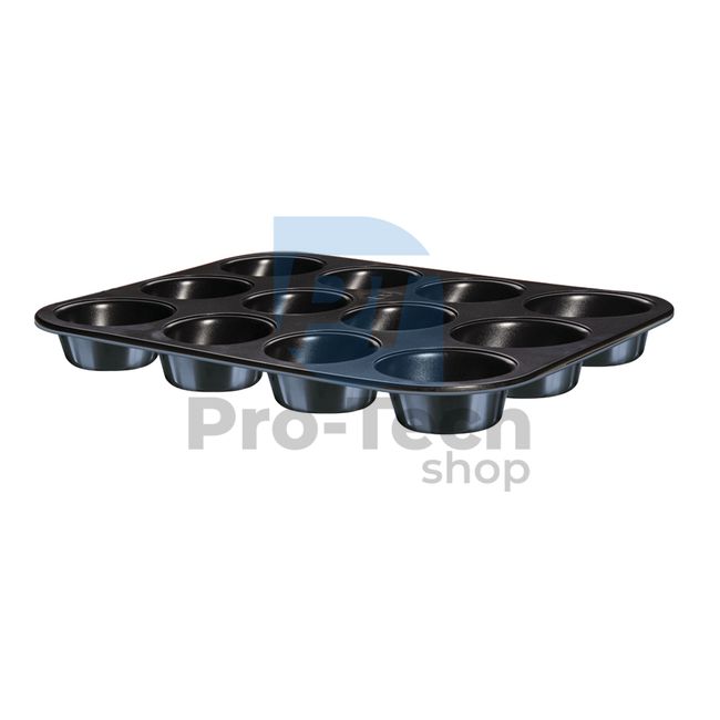 12-piece muffin tin with titanium surface AQUAMARINE 20055