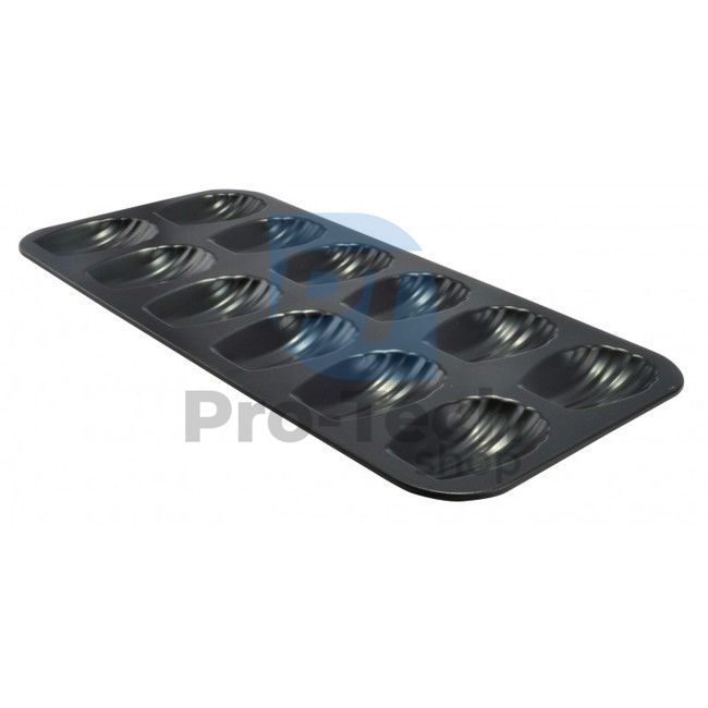 Madeleine cookie mould with non-stick surface 52773