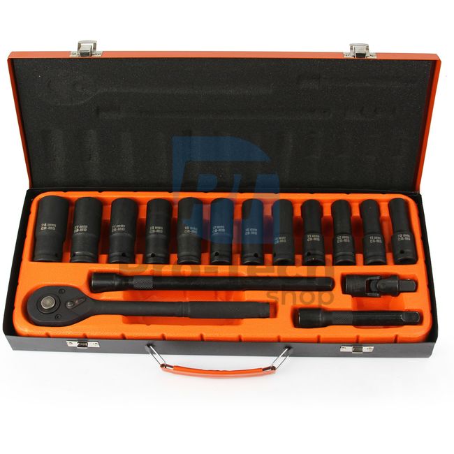 Socket set 1/2" 17pcs BJC 14348