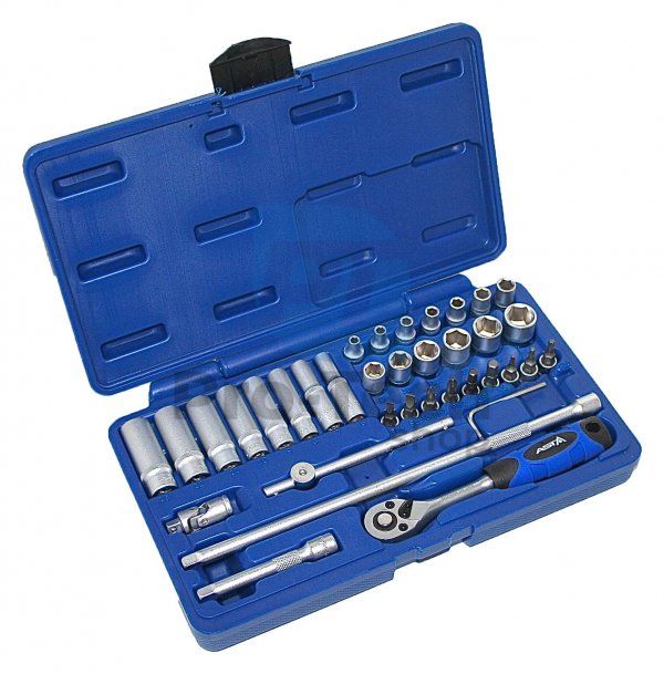 Socket wrench/Gola set 36 pcs 1/4" Pro ASTA 912036 02830