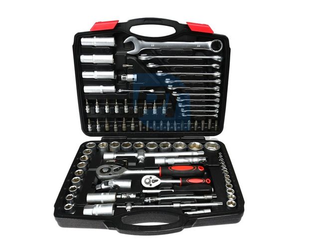 Tool set with eye-fork wrenches 94 pcs 12074