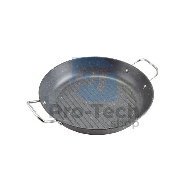 Grill pan with marble surface 25cm Black 53451