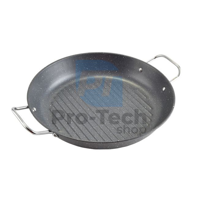 Grill pan with marble surface 28cm Black 53452